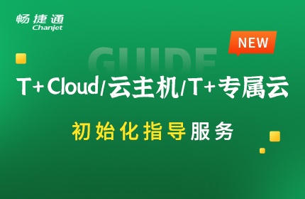 T+Cloud/T+Cloud云主機(jī)/T+專屬云初始化指導(dǎo)